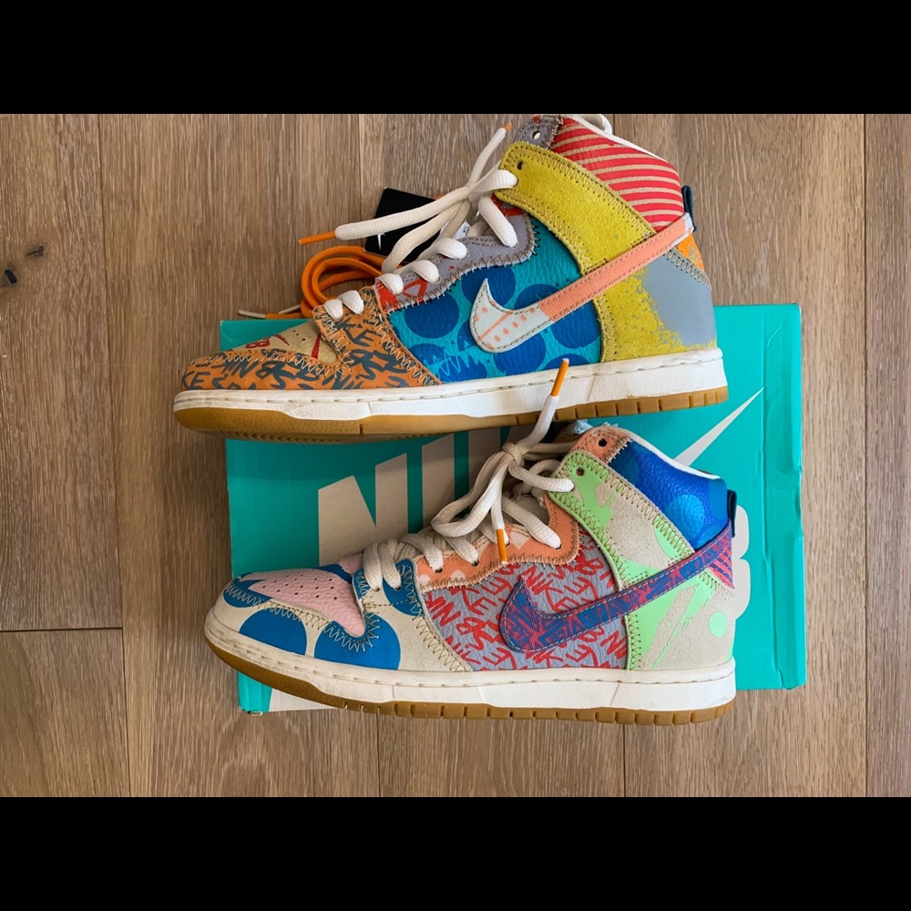 Nike SB Dunk High Thomas Campbell What the Dunk - Picture 5 of 8